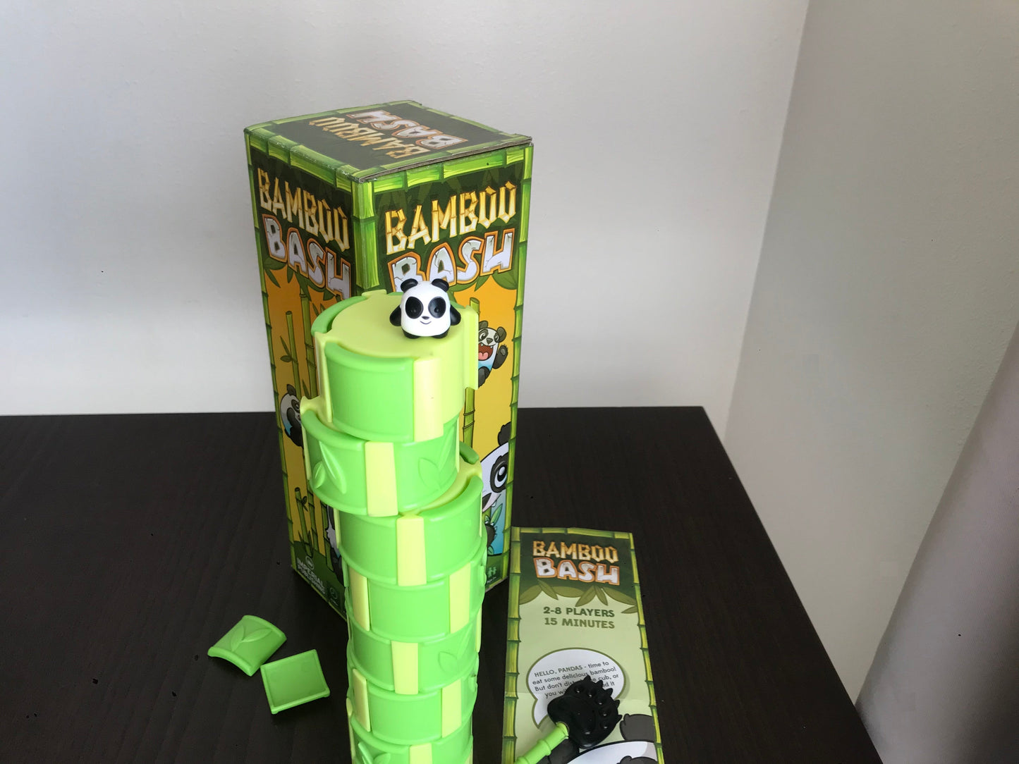 Bamboo Bash 2-8 Player Panda Dexterity Game -