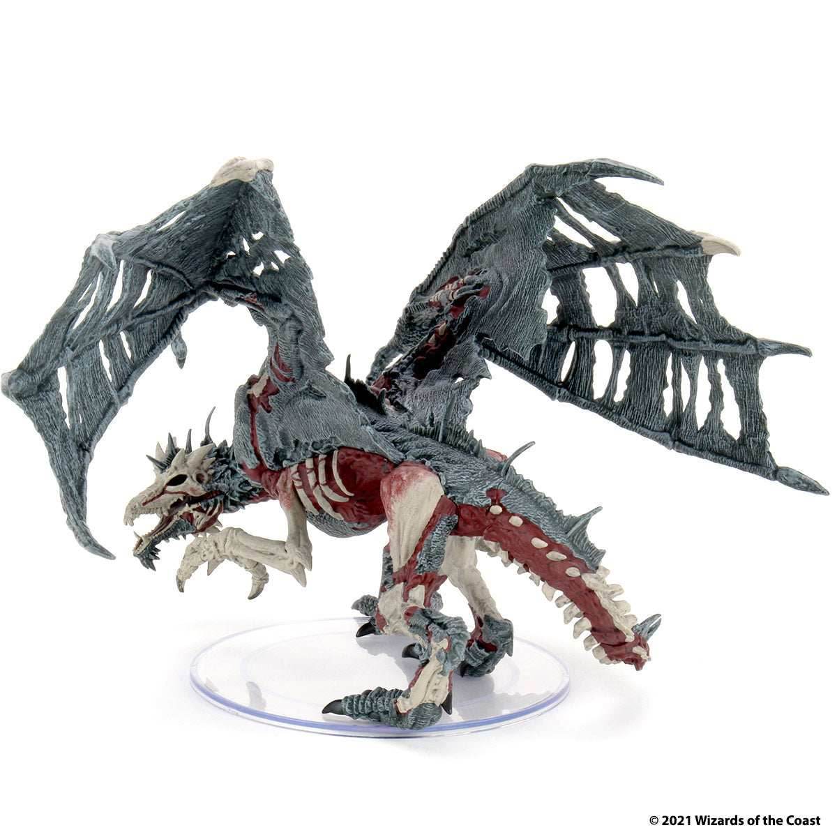 D&D: Icons of the Realms - Boneyard Premium Set - Green Dracolich -