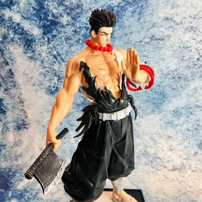 Gyomei Himejima Figure, Stone Hashira Demon Slayer Kimetsu No Yaiba Figurines