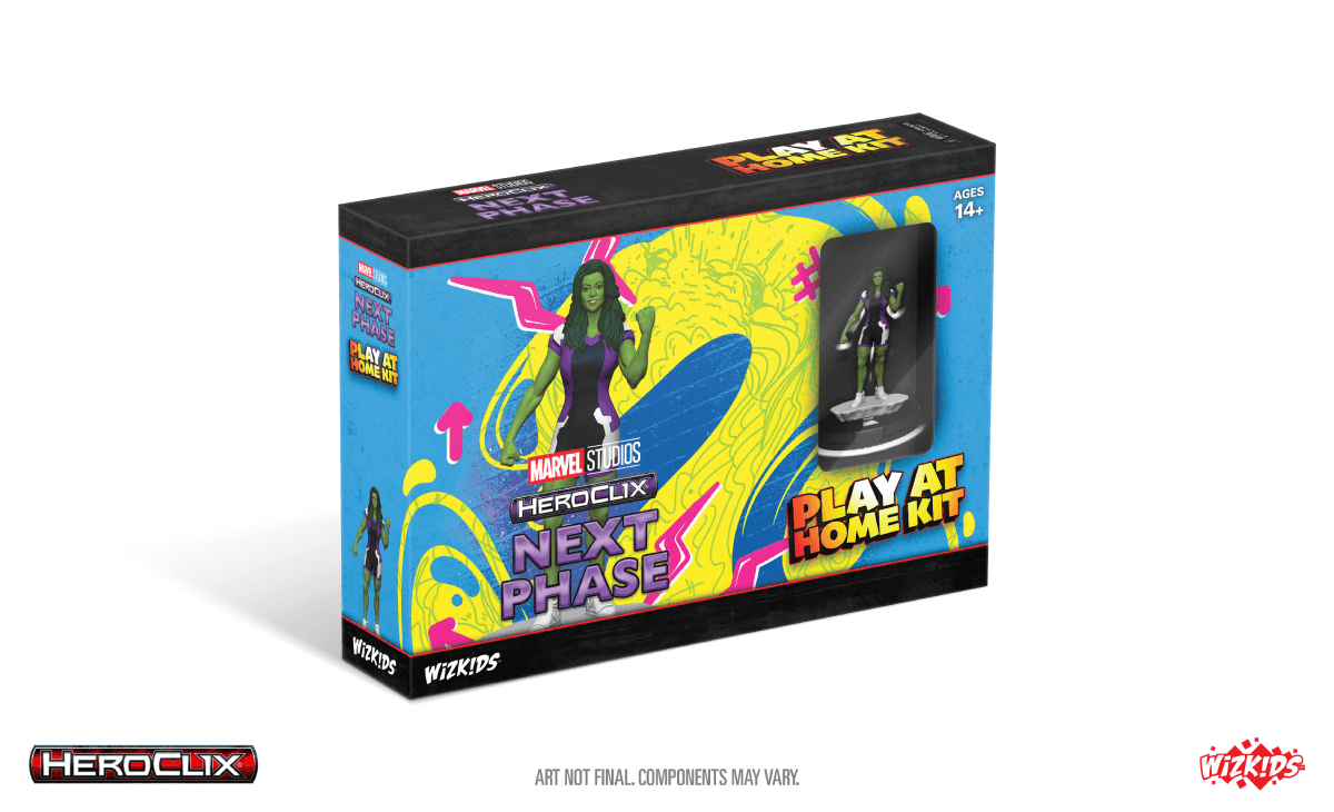 HeroClix: Marvel Studios Next Phase Play at Home Kit - She-Hulk -