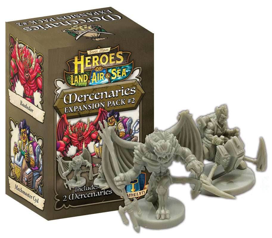Heroes of Land, Air & Sea: Mercenary Pack 2 -