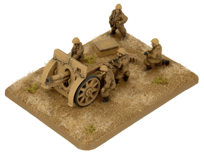 Flames of War: Italian 100mm Howitzer Battery (Mid War) -