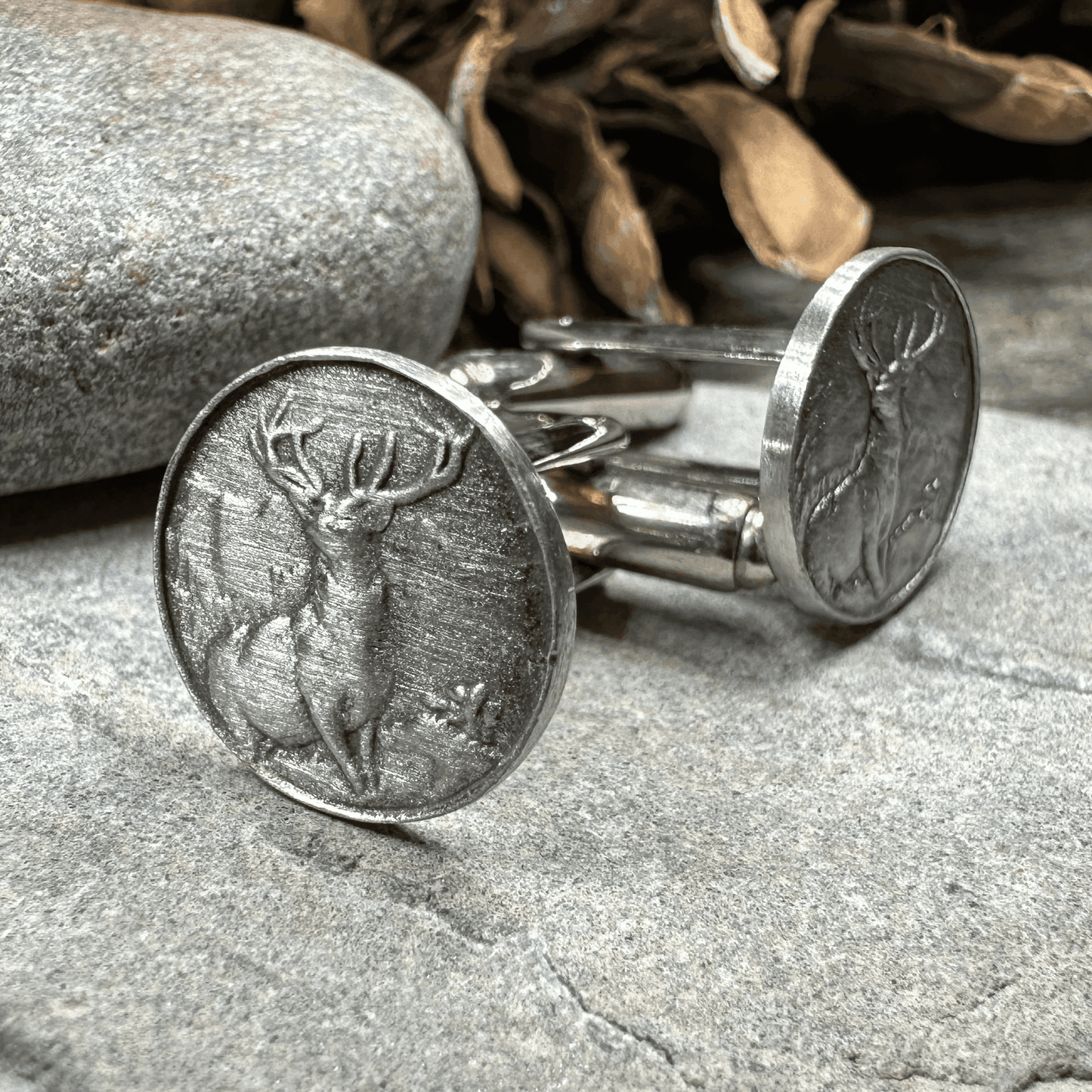 Garscadden Stag Cuff Links -