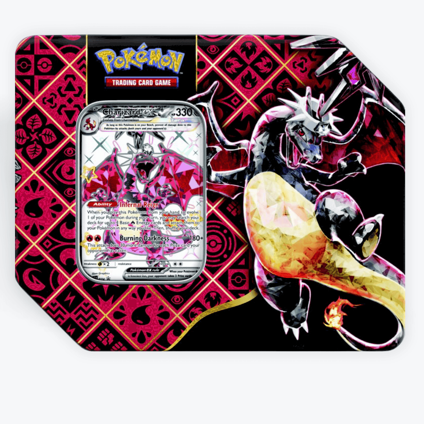 Pokemon Paledean Fates Tin | New - Charizard