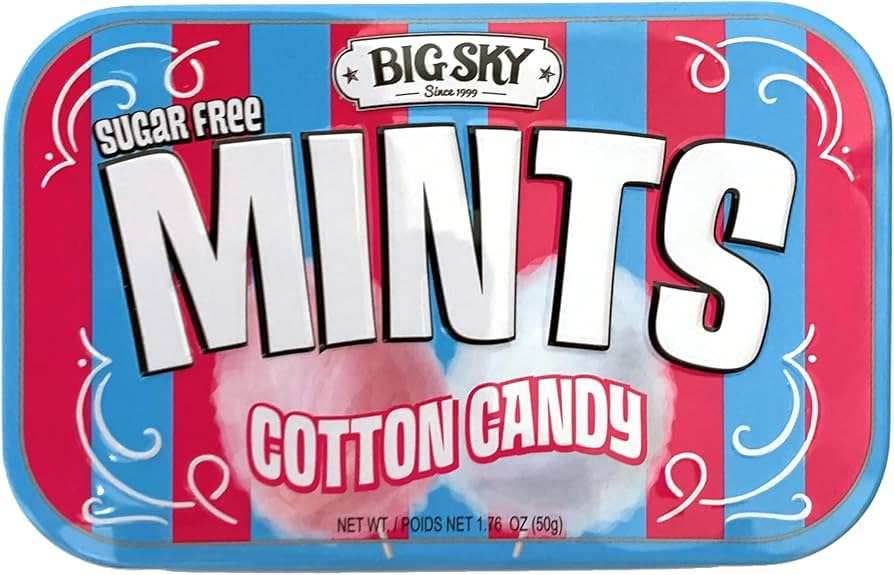 Big Sky Mints Cotton Candy (50g) -