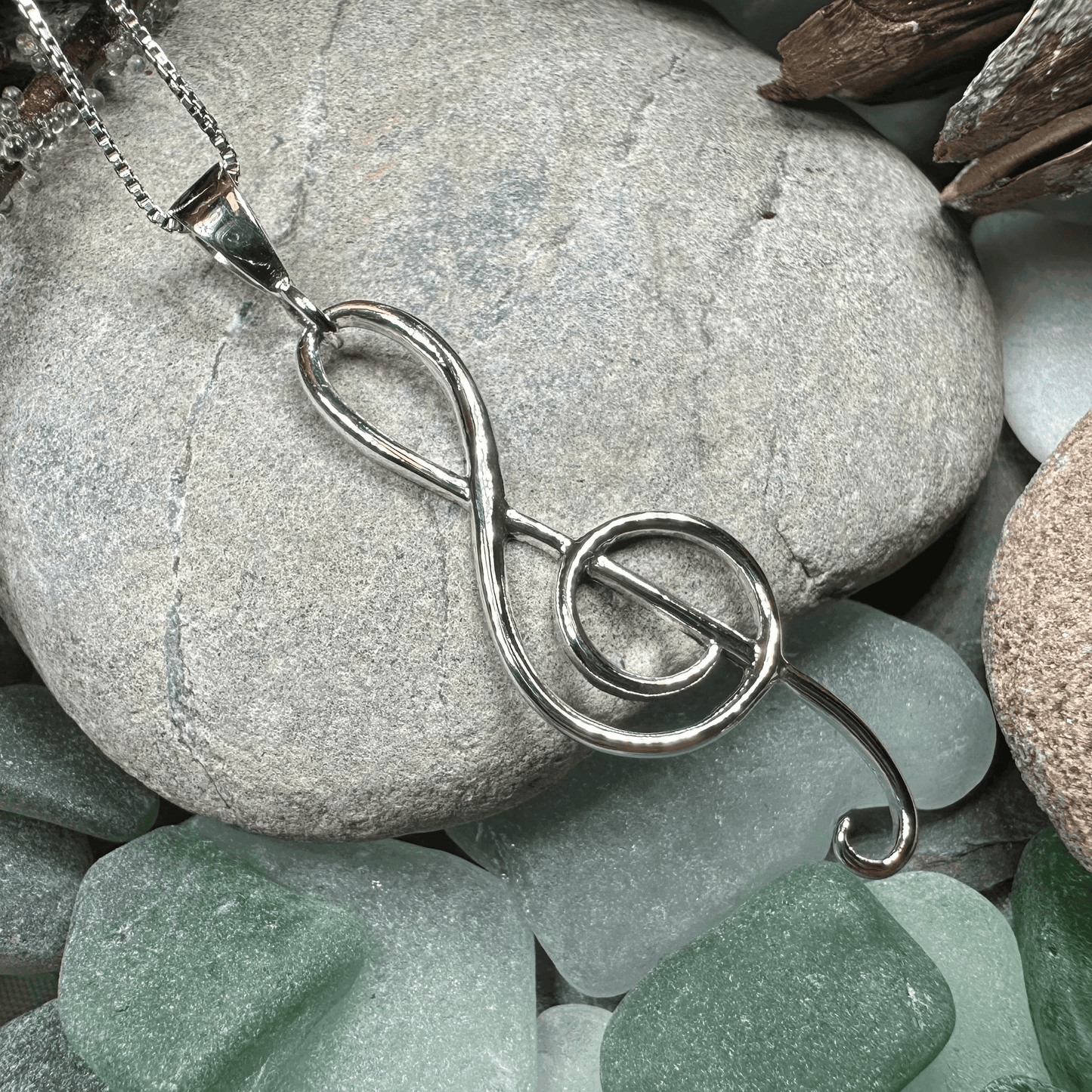 Music Note Artisan Necklace -