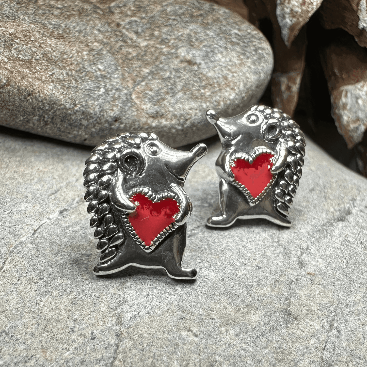 Hugs Hedgehog Earrings -