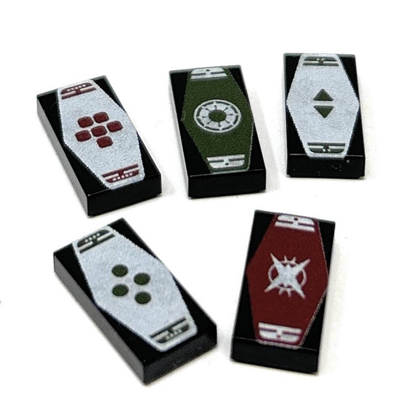 Sabacc Cards Pack made using LEGO parts - B3 Customs -