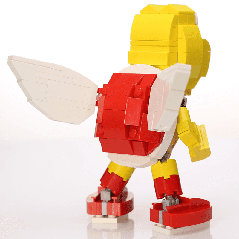 Custom Flying Turtle Trooper made using LEGO parts -