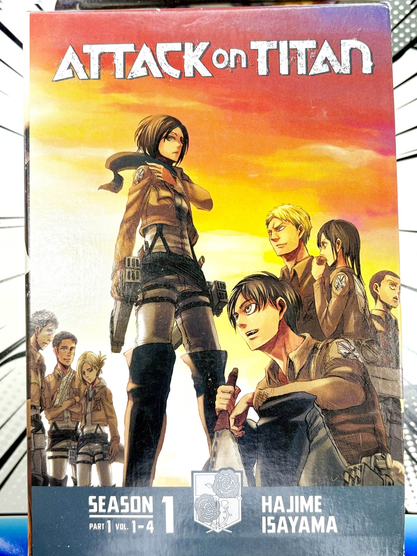 Attack on Titan Box Set Vol 1-4 -