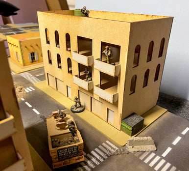 28mm Middle East Three Story Building - 28MMDF284 -