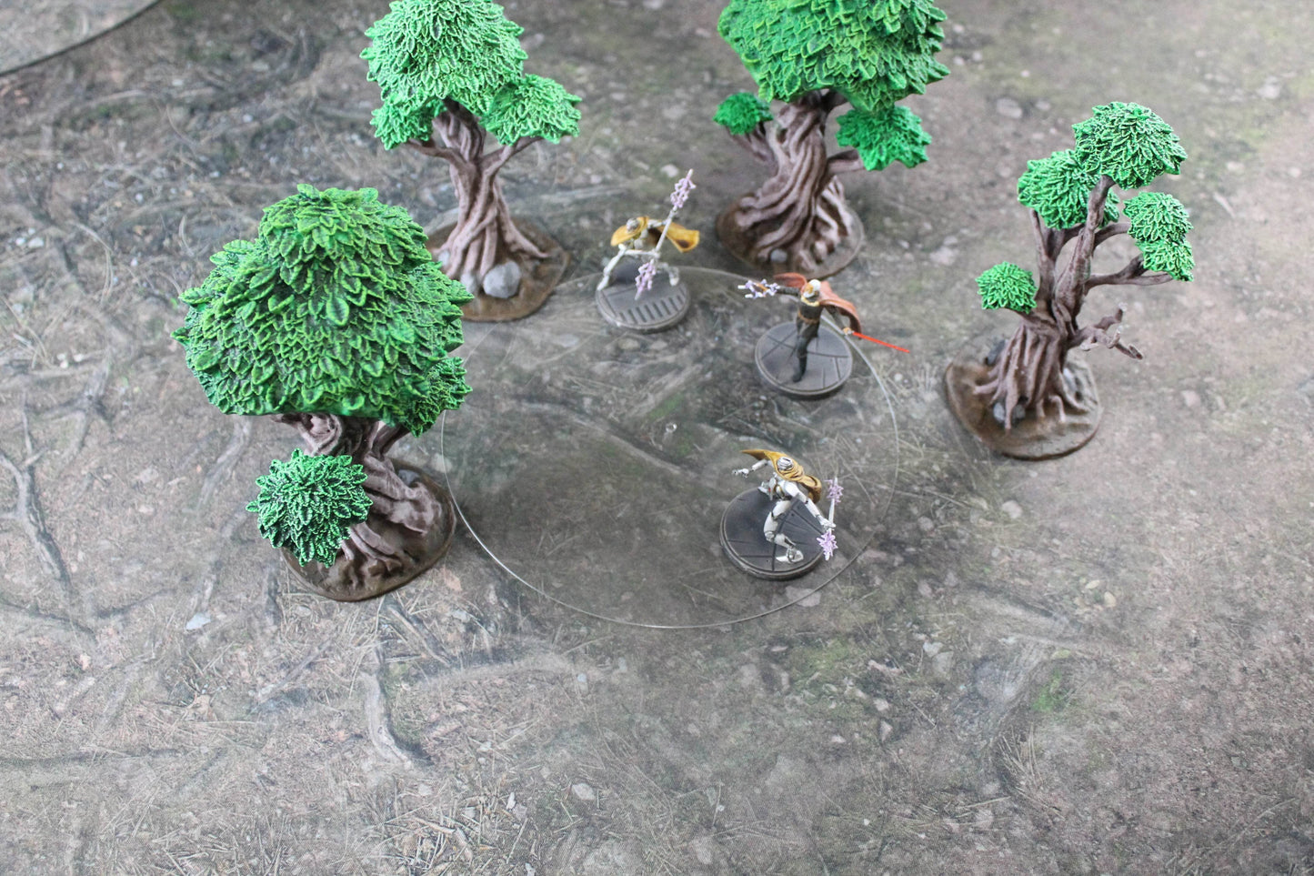 Star Wars Shatterpoint Objective Markers - Acrylic - No Color