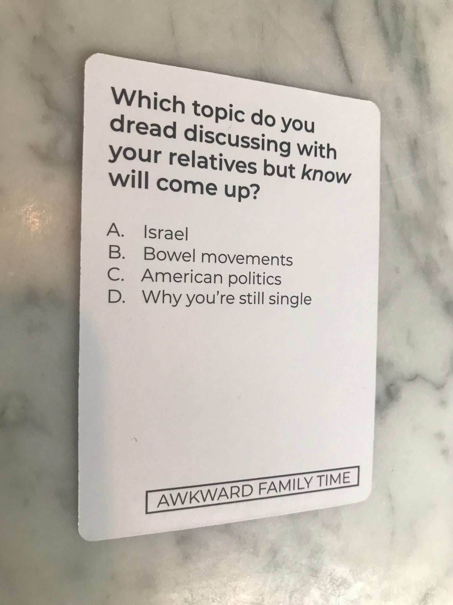 Jewish Card Revoked -