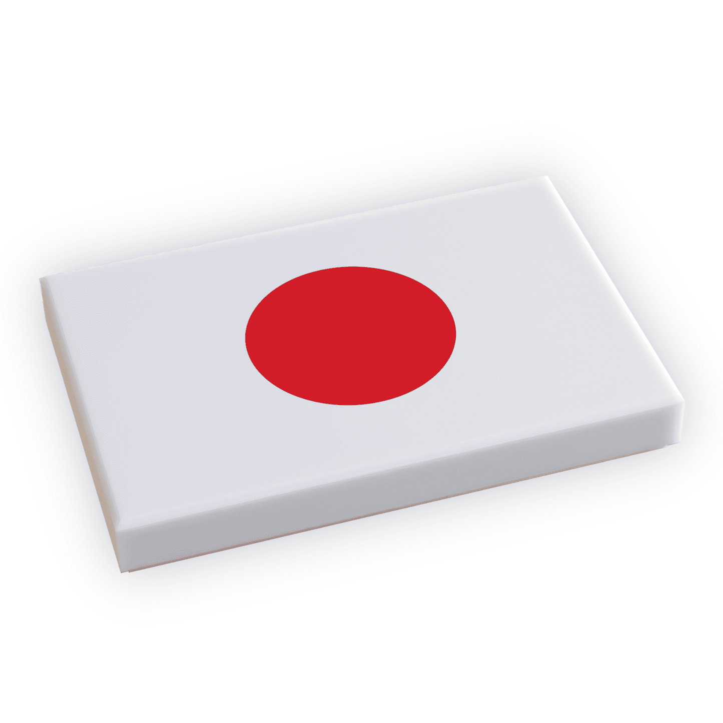 Japan Flag (2x3 Tile) made using LEGO part -