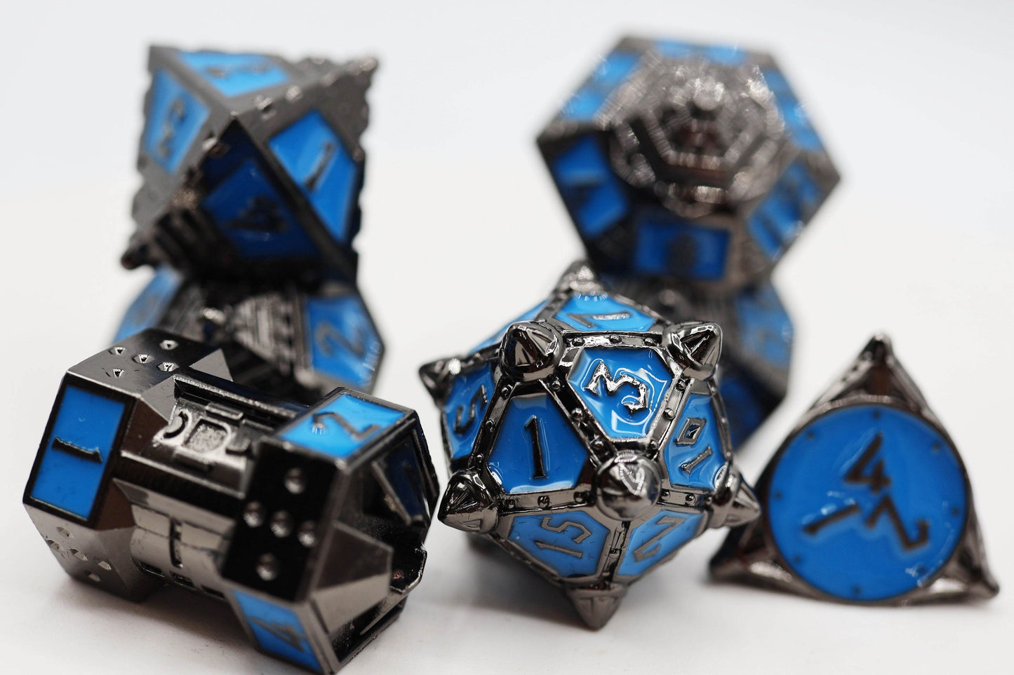 Dice 51: Kepler-452b - Metal RPG Dice Set -