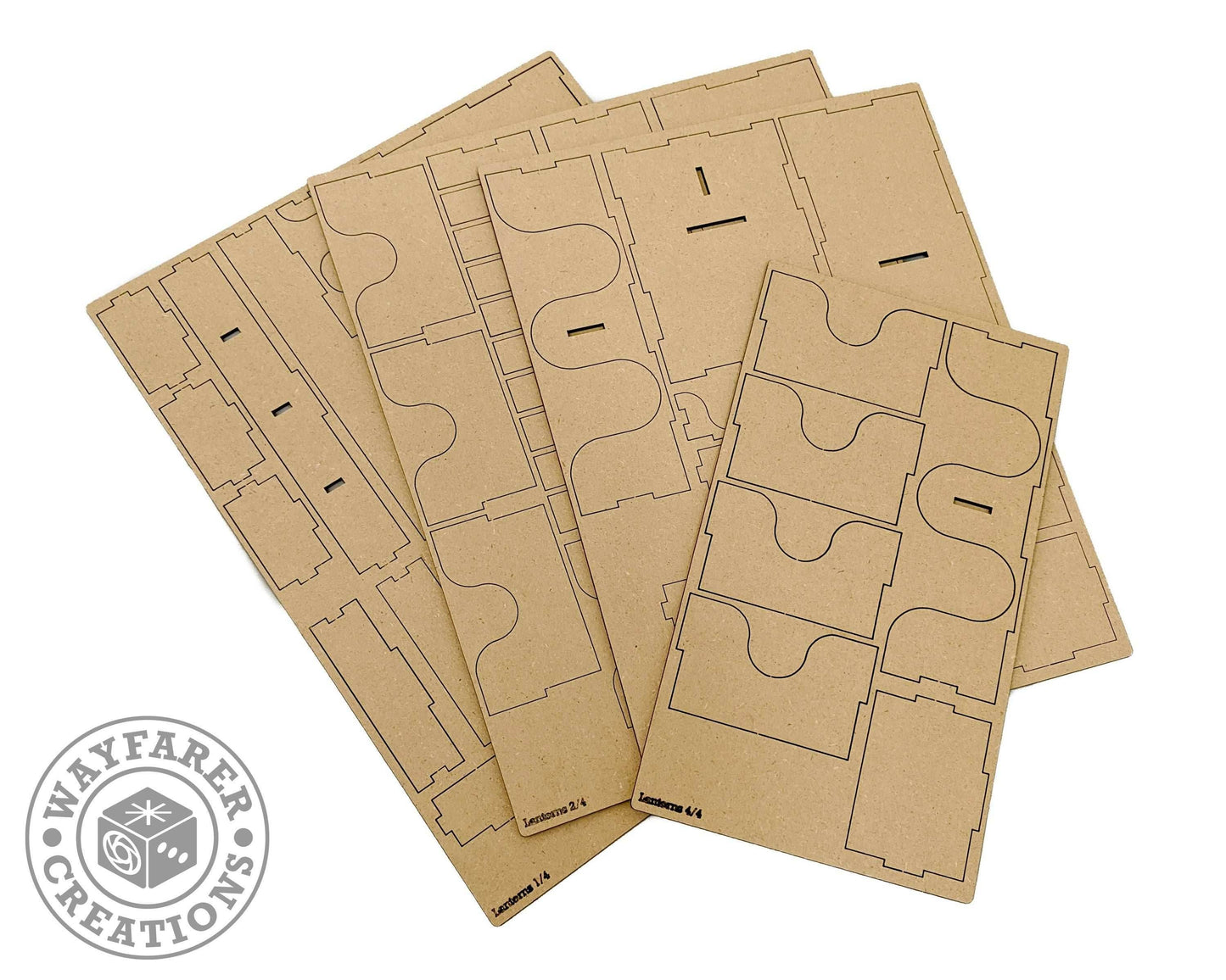 Lanterns Board Game Organizer Insert -