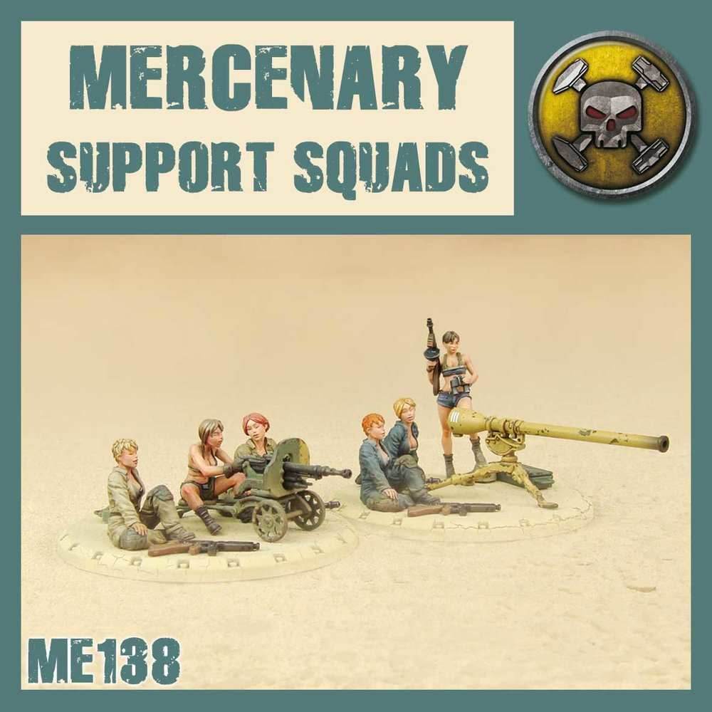 DUST 1947: Mercenary Support Weapons -
