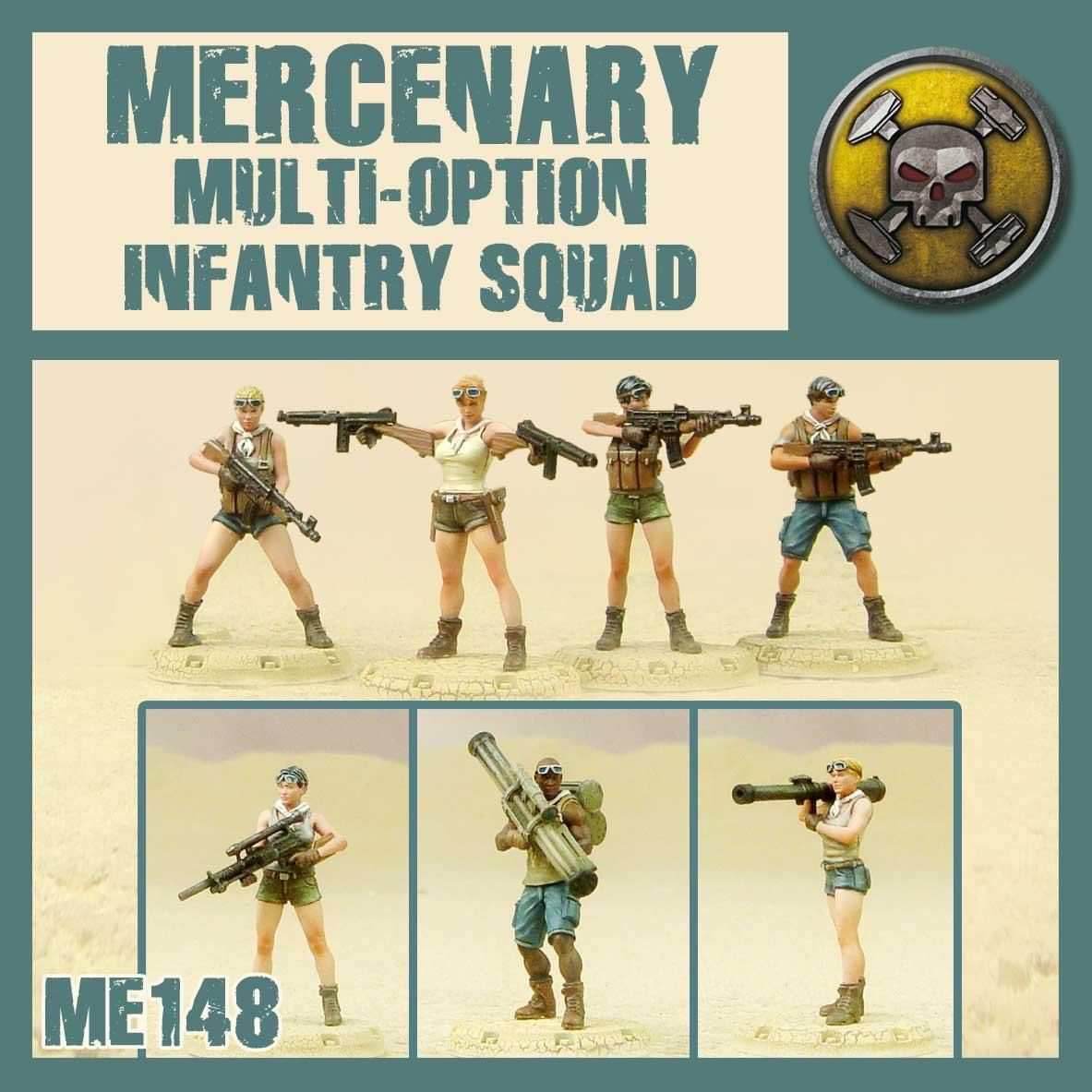 DUST 1947: Mercenary Multi-Option Infantry Squad -