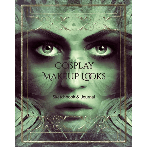Cosplay Makeup Charts: Make Up Charts to Brainstorm Ideas and Practice Your Cosplay Make-up Looks - Paperback -