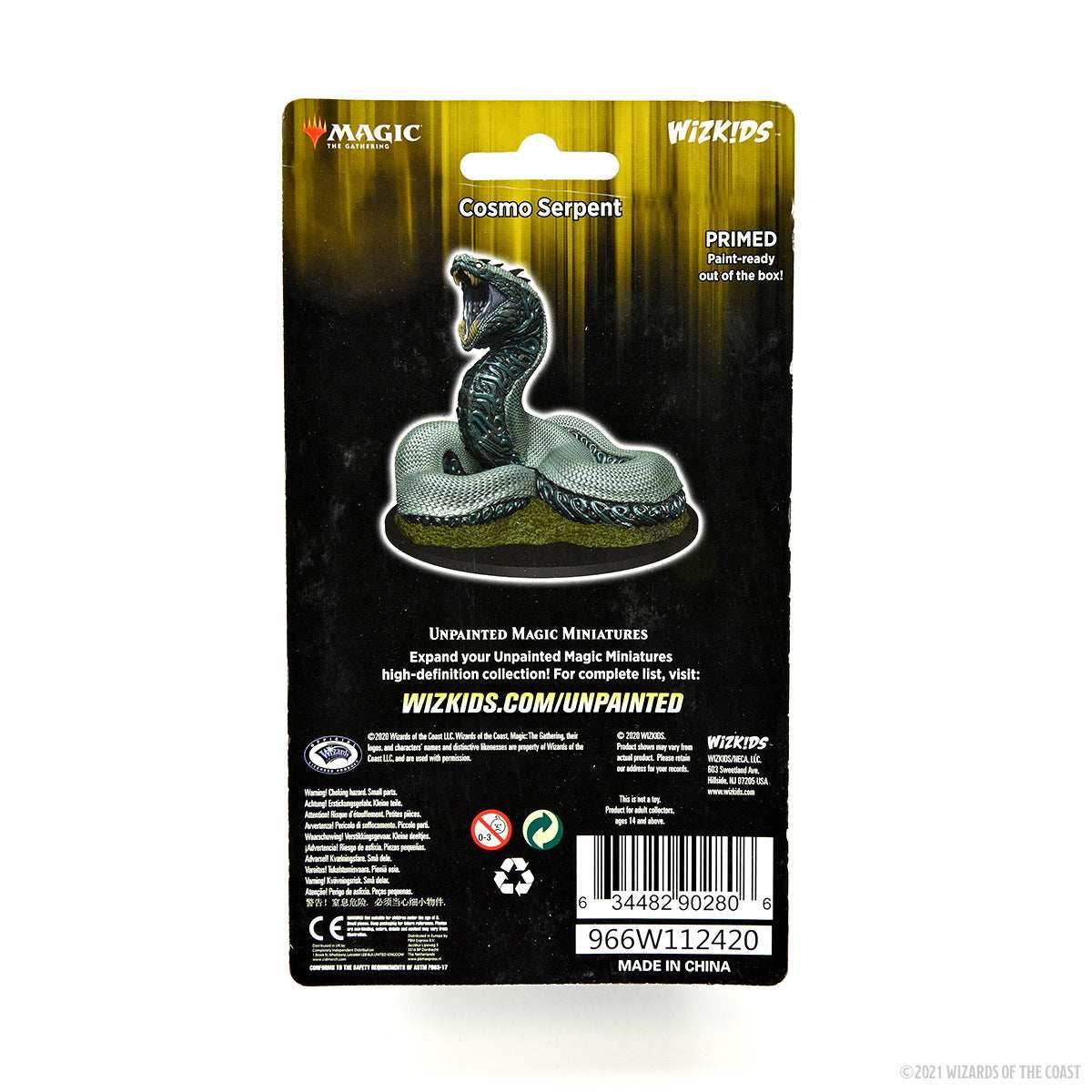 Magic: the Gathering - Unpainted Miniatures - Cosmo Serpent -
