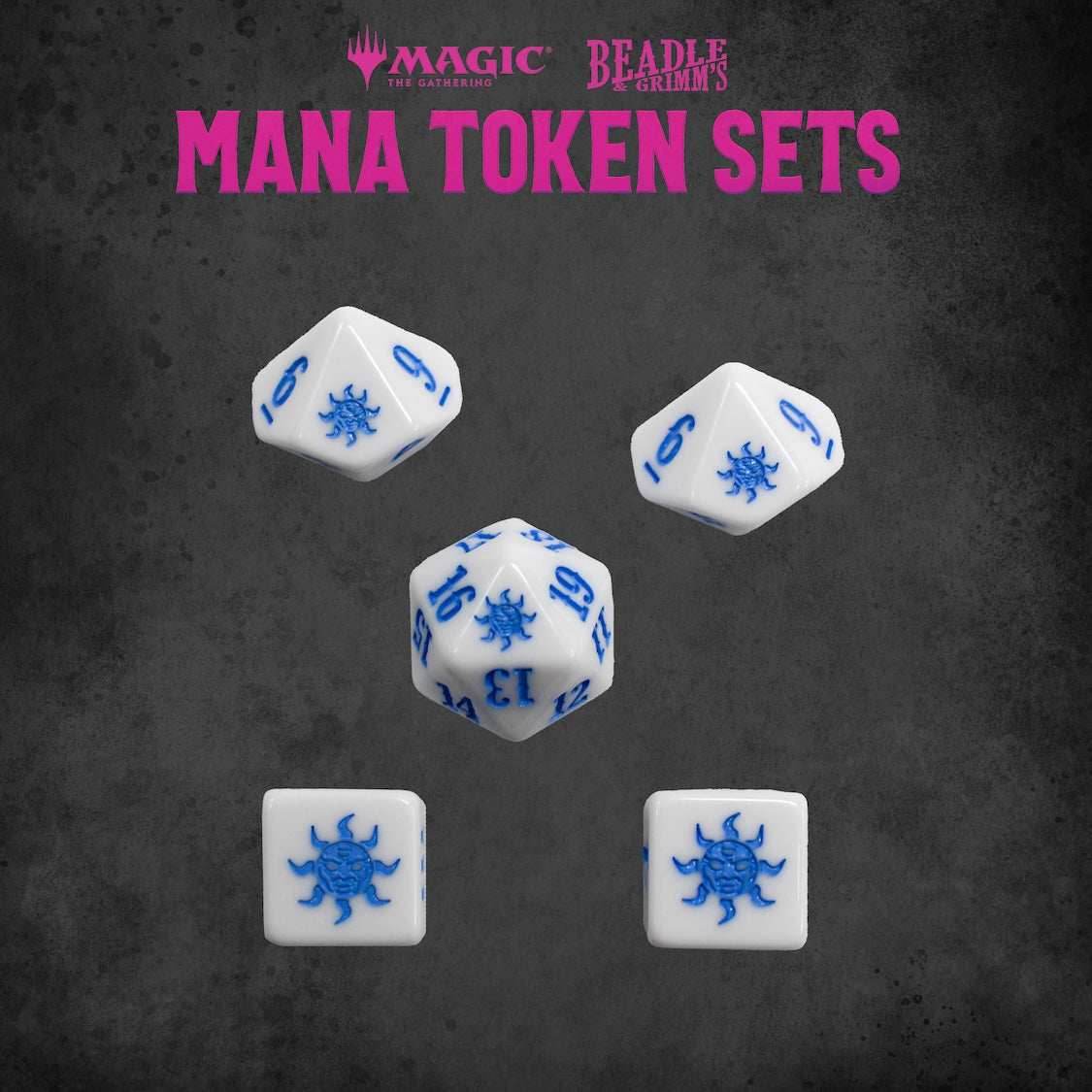 White Mana Token Set (MTG) -