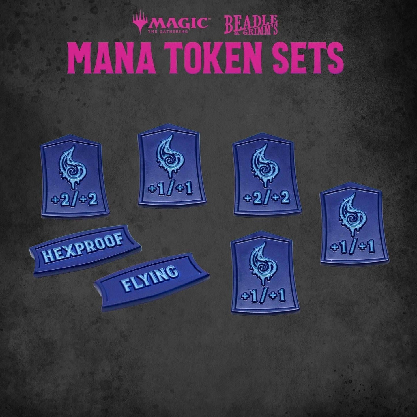 Blue Mana Token Set (MTG) -