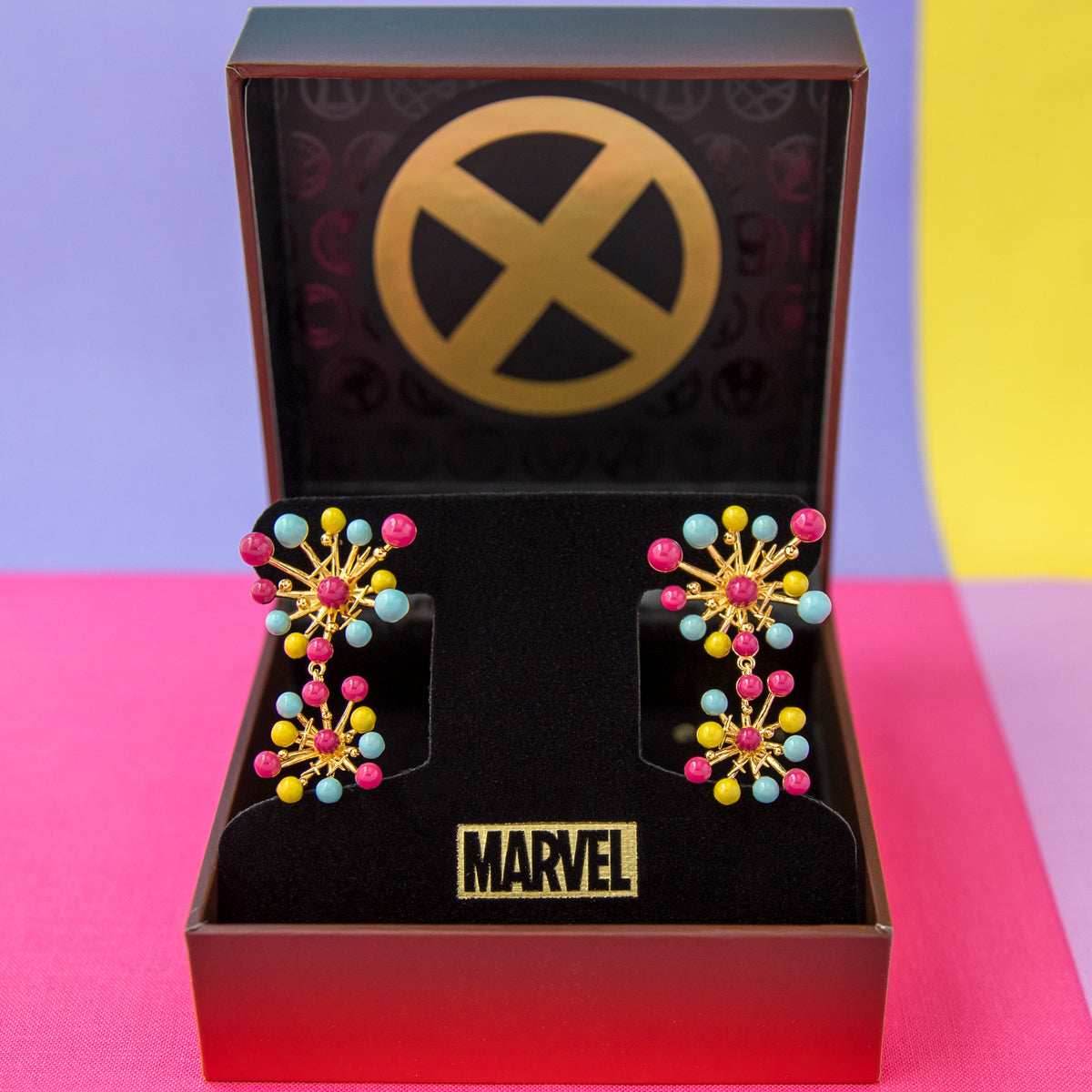 Marvel X RockLove X-MEN Jubilee Fireworks Earrings -