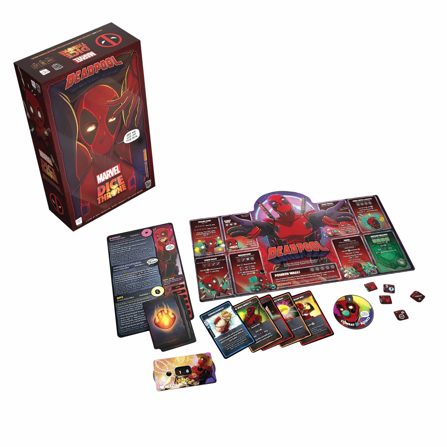 Marvel Dice Throne Deadpool Deluxe Expansion -