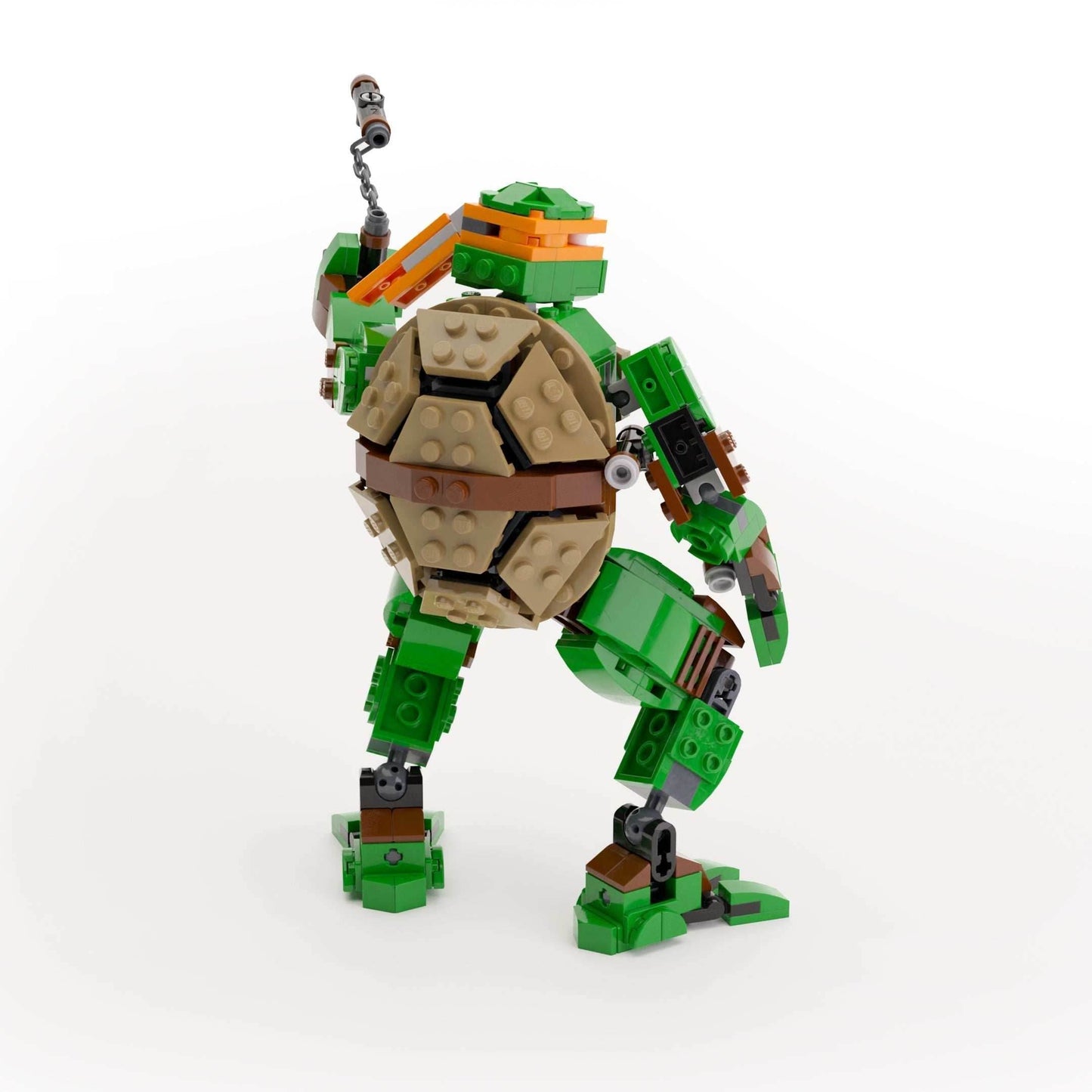 Michelangelo - Custom TMNT Figure made using LEGO parts - B3 Customs -