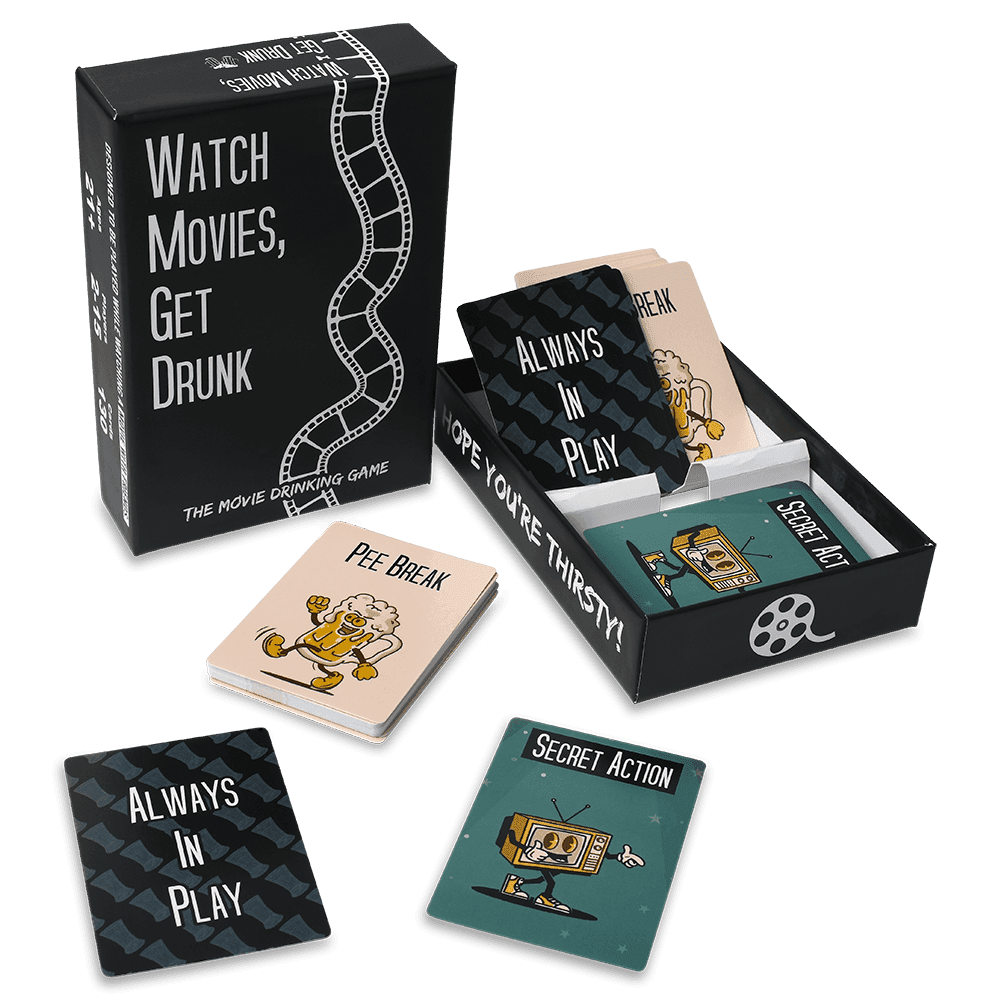 WATCH MOVIES, GET DRUNK - The Live Movie Drinking Game -