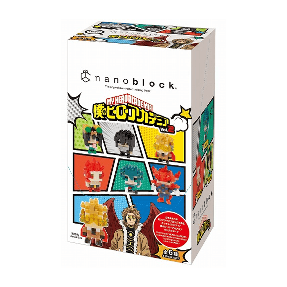 Nanoblock: Mininano Series: My Hero Academia Vol. 2 Box of 6 -