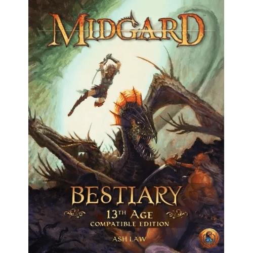 Midgard Bestiary (13th Age Compatible) - Paperback -