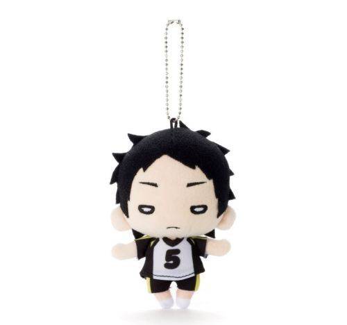 Haikyuu! Nitotan ballchain Plush Doll Akaashi -