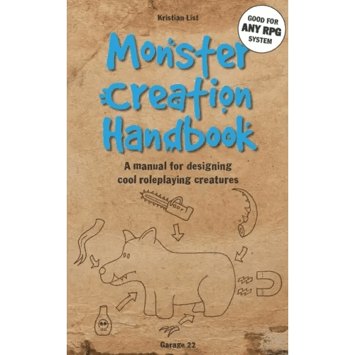 Monster Creation Handbook: A manual for designing cool roleplaying creatures - Paperback -