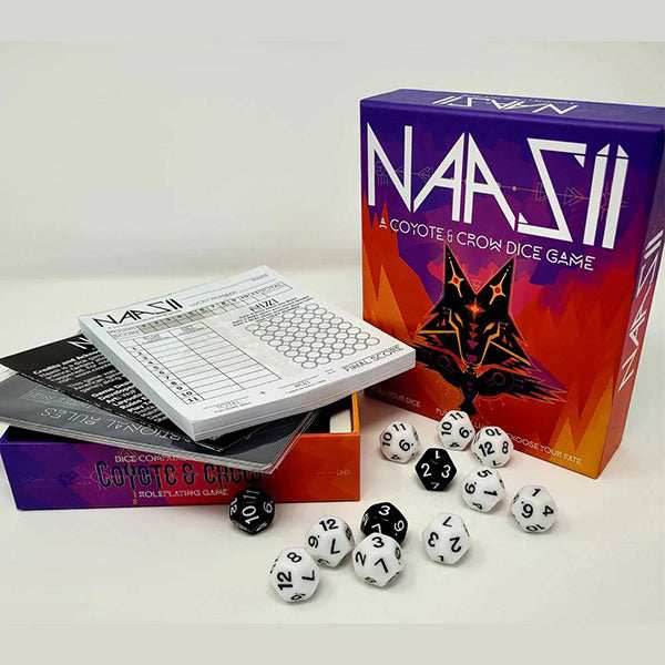 Naasii: A Coyote & Crow Dice Game -