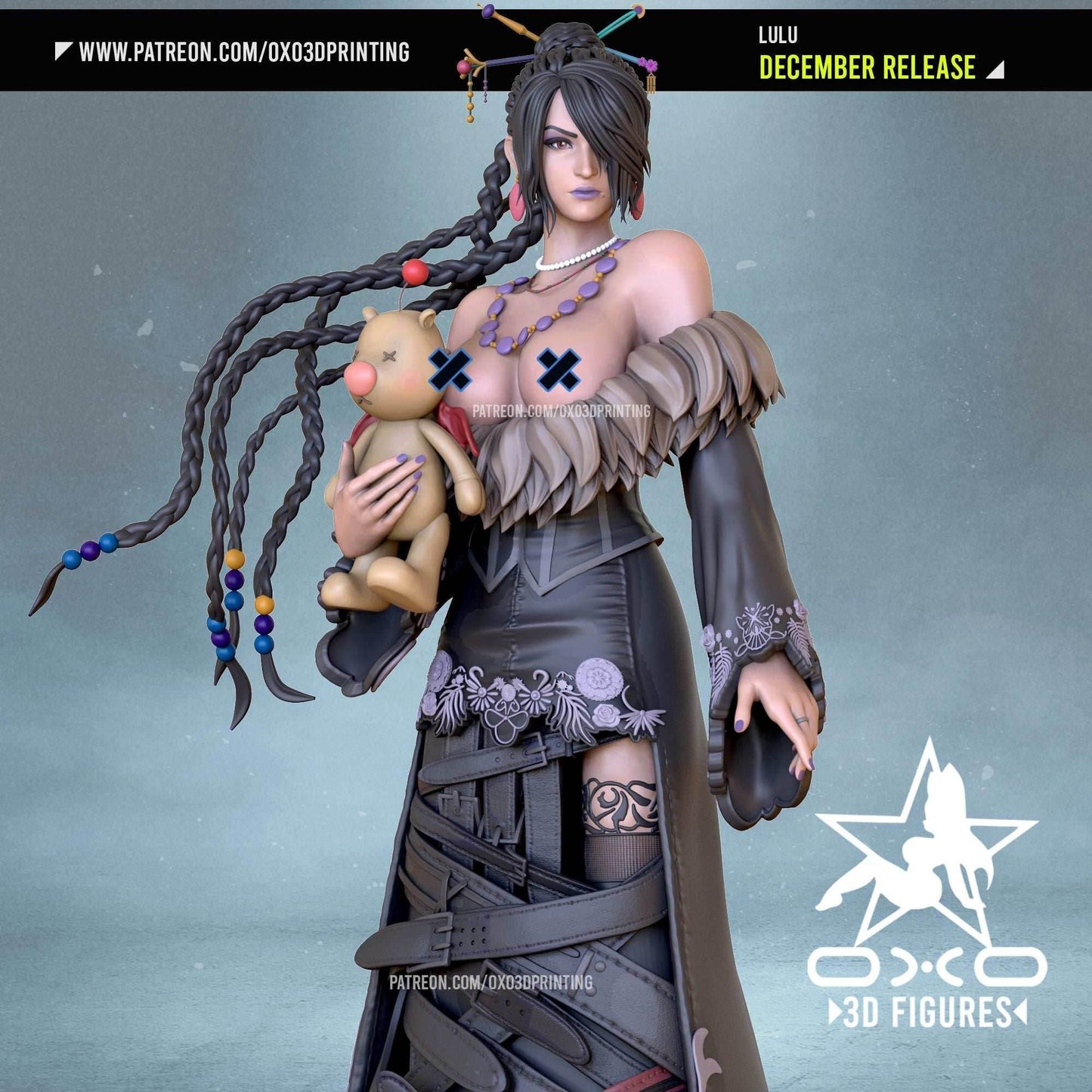 Lulu - Final Fantasy (18+ NSFW/SFW) - 1:10 scale - NSFW / 1:10