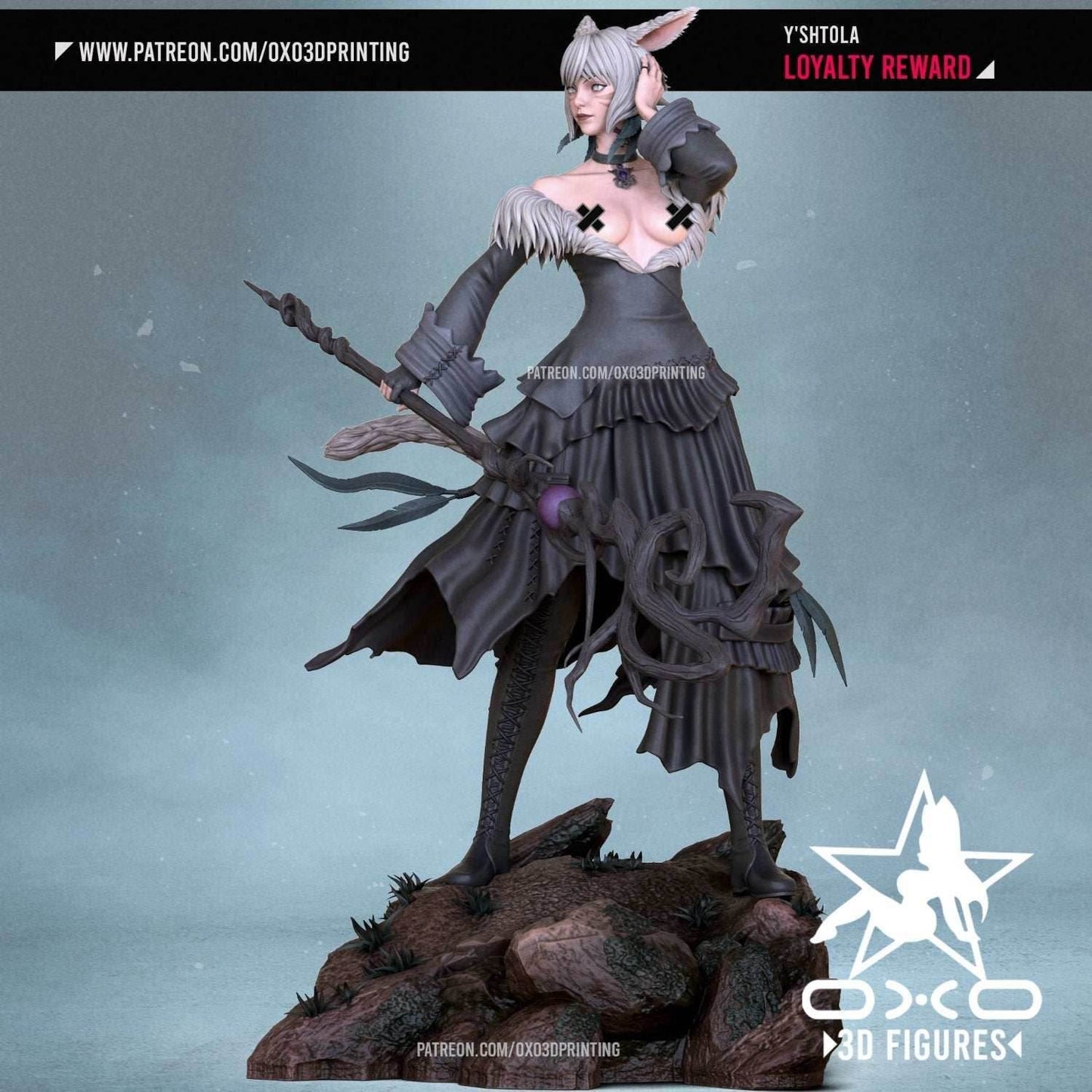 Y'shtola Rhul - Final Fantasy (18+ NSFW/SFW) - 1:10 scale - NSFW / 1:10