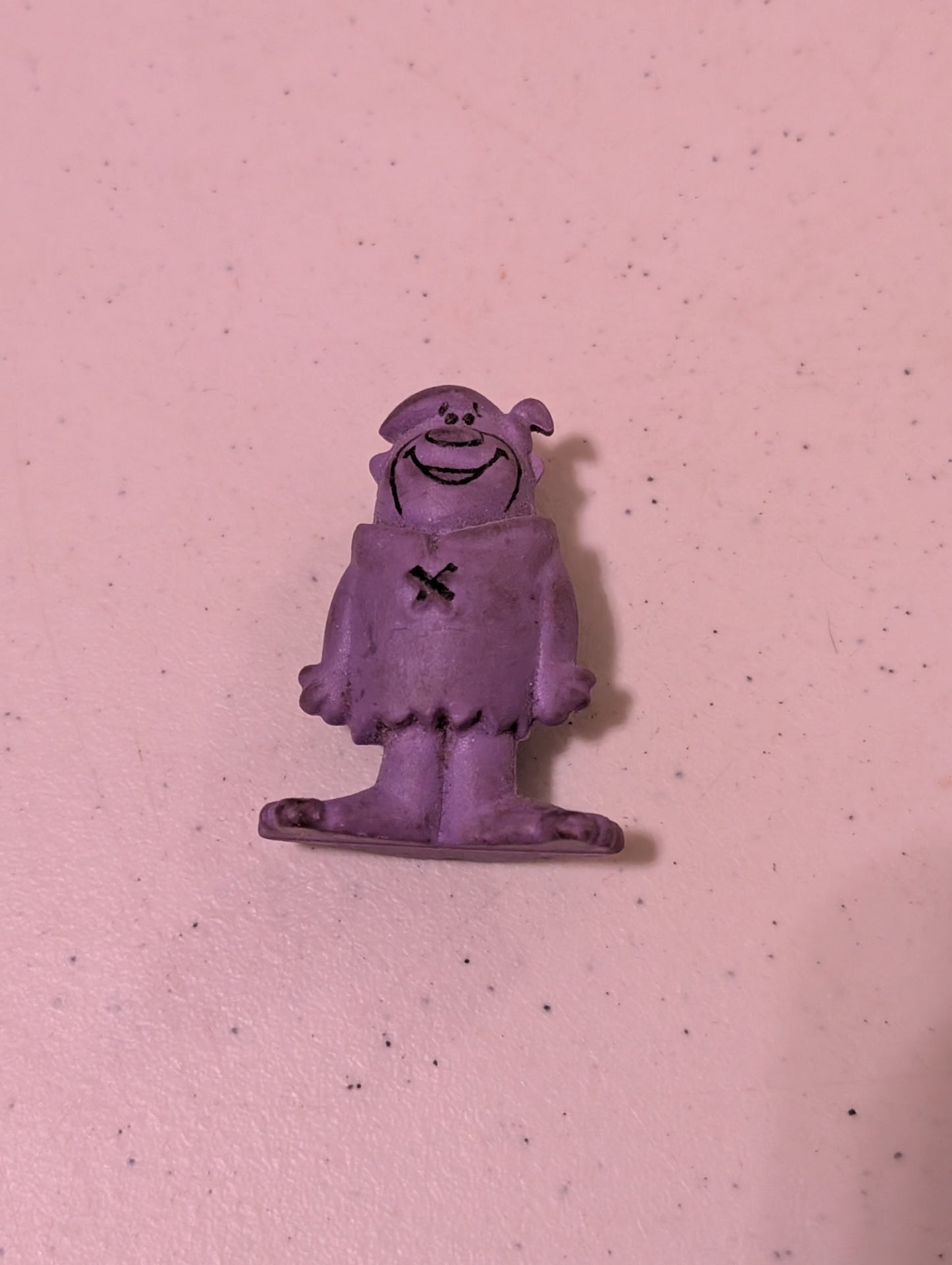 Flintstones Barney Cereal Premium PVC Figure Rare #1 Vintage 1988 (Action Figure, SciFi/Fantasy, Collectable, Vintage, Loose, Missing Parts/pieces, Incomplete)