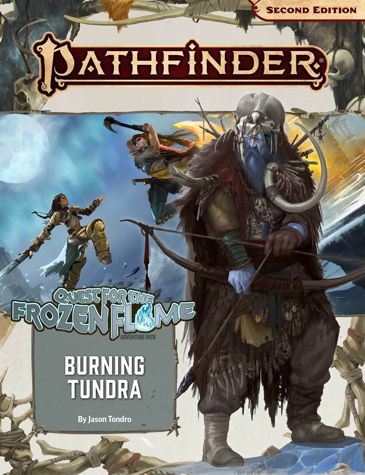 Pathfinder: Adventure Path - Quest for the Frozen Flame - Burning Tundra (3 of 3) -