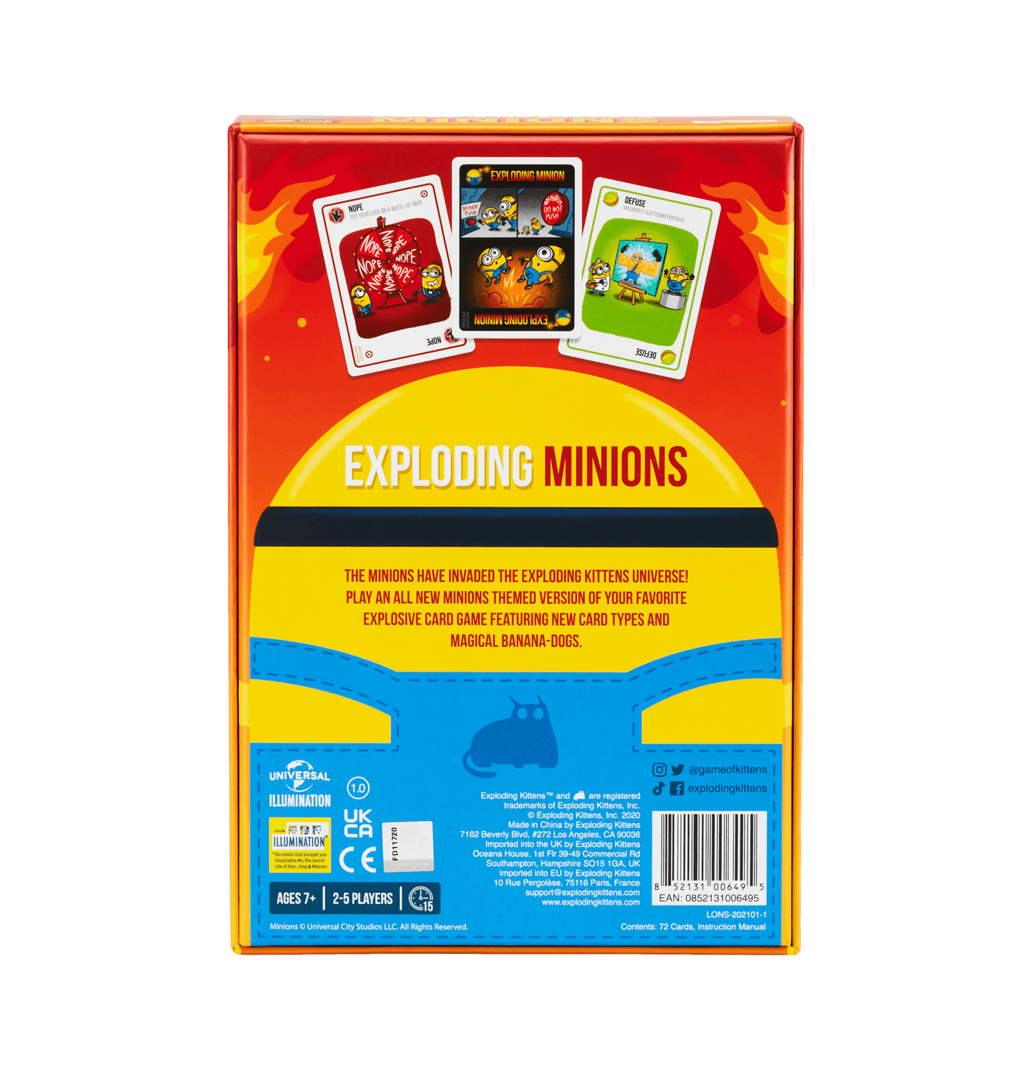 Exploding Minions -