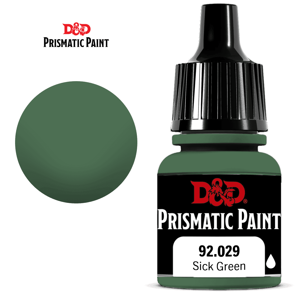 D&D Prismatic Paint: Frameworks - Sick Green -