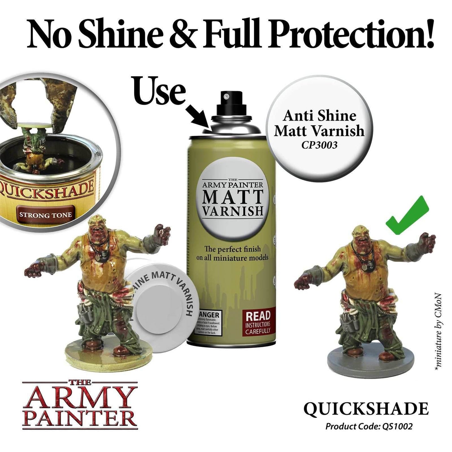 Army Painter Quickshade Dip: Strong Tone -