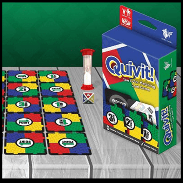 Quivit! The Color Matching Card Game -