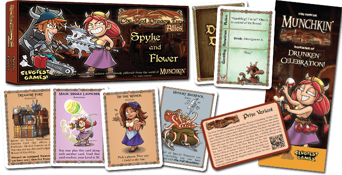 The Red Dragon Inn: Allies - Spyke and Flower -