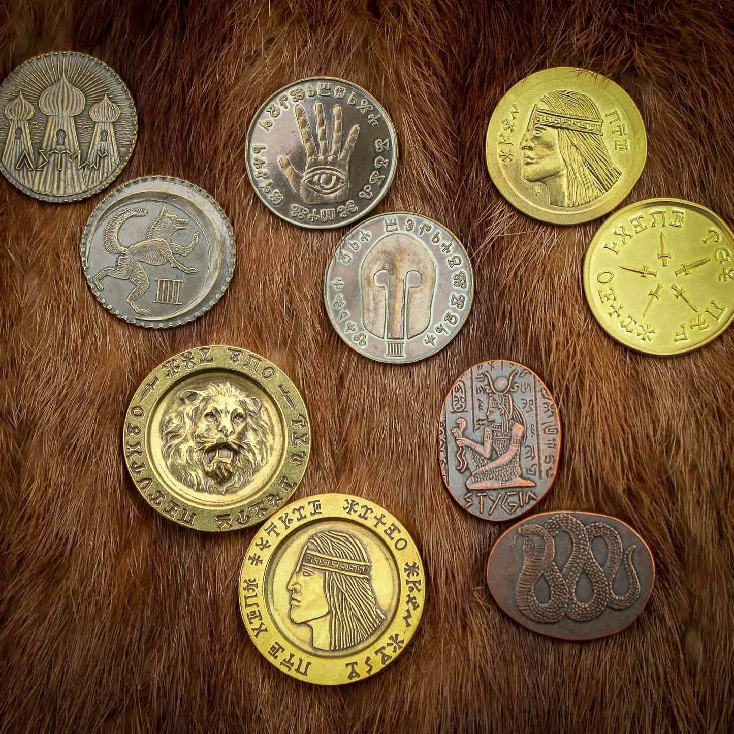 Conan Set #2 - Deluxe Set of Five Coins -
