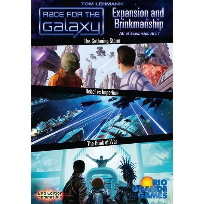 Race for the Galaxy: Expansion and Brinkmanship - The Combined 1st Arc Expansion -