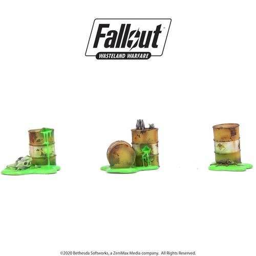 Fallout: Wasteland Warfare - Terrain Expansion - Radioactive Containers -