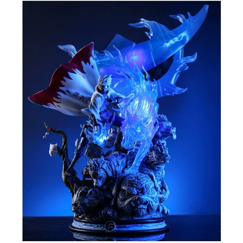 Kakashi Hatake Anime LED Figure – Sixth Hokage Naruto Shippuden Figurine