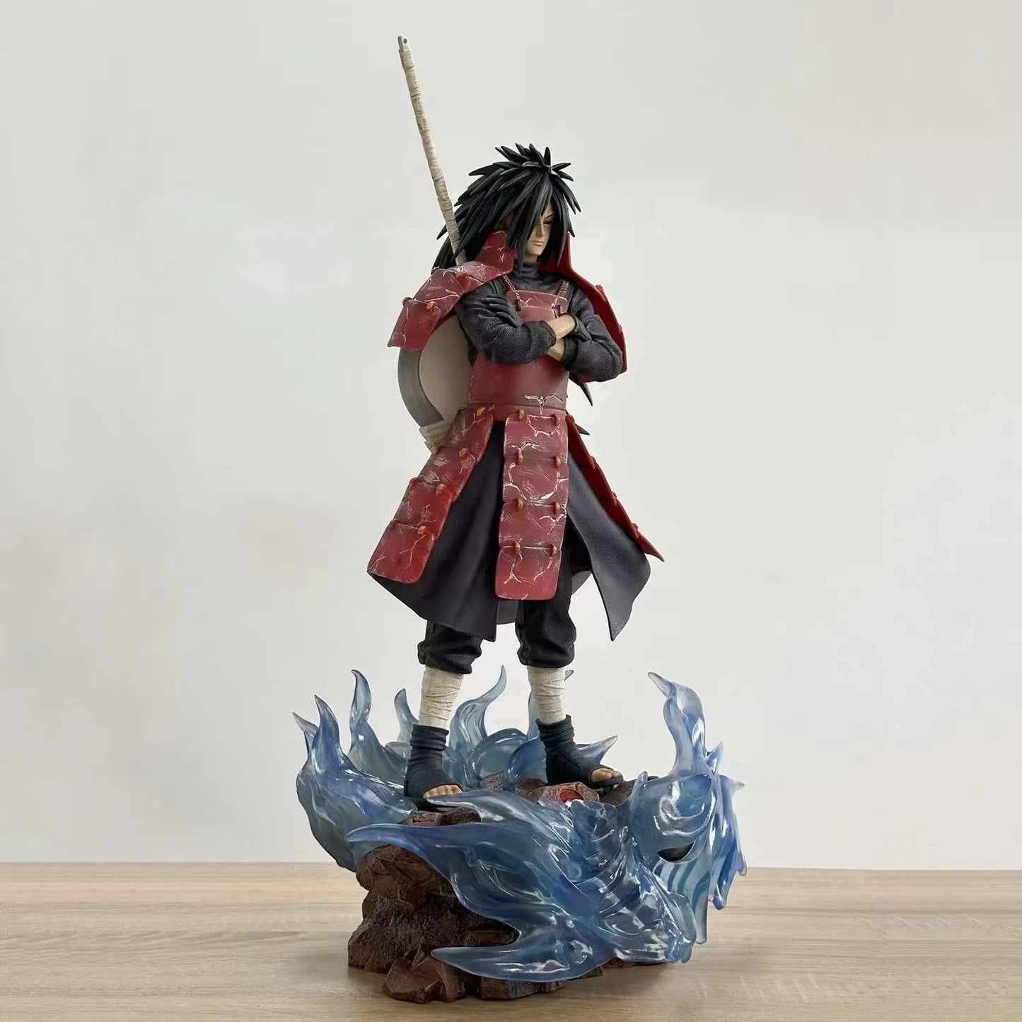 Uchiha Madara Anime Figure, Naruto Shippuuden Action Figurines Susanoo PVC Statue 42 CM