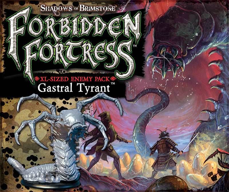 Shadows of Brimstone: Forbidden Fortress - Gastral Tyrant XL Enemy Pack -